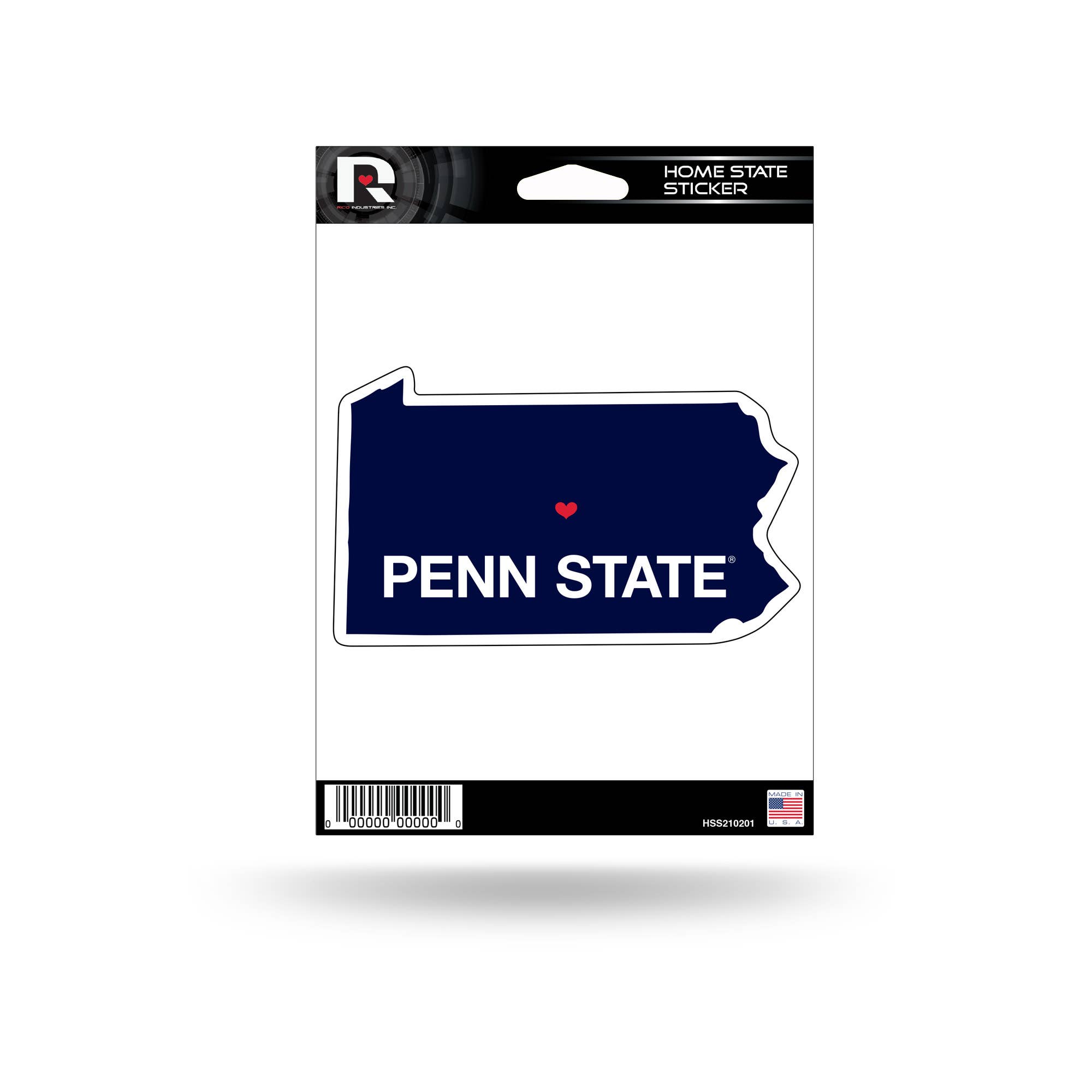 Rico Industries - Wholesale Sticker - NCAA  Penn State Nittany Lions - PSU  Home State Sticker0