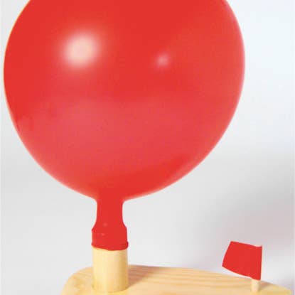 Montessori Baby - Wholesale Wood Toy - Kids - Wooden rattle boat1