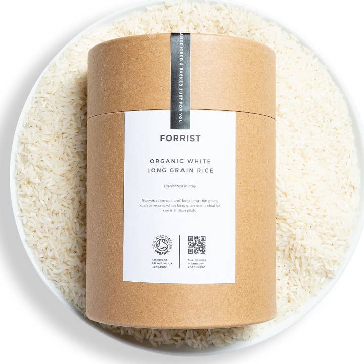 Organiskt vitt långkornigt ris för wholesale av Forrist