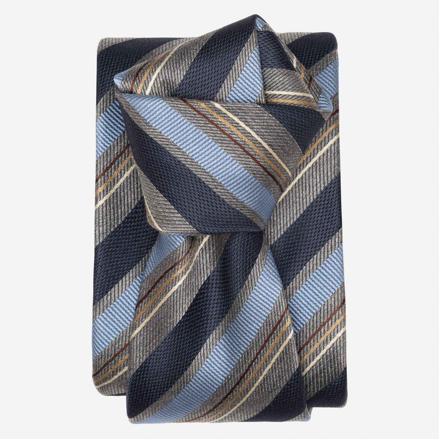 Elizabetta Made in Italy USA – wholesale Necktie – Men’s – Espada - Silk Jacquard Tie - Blue and Grey0