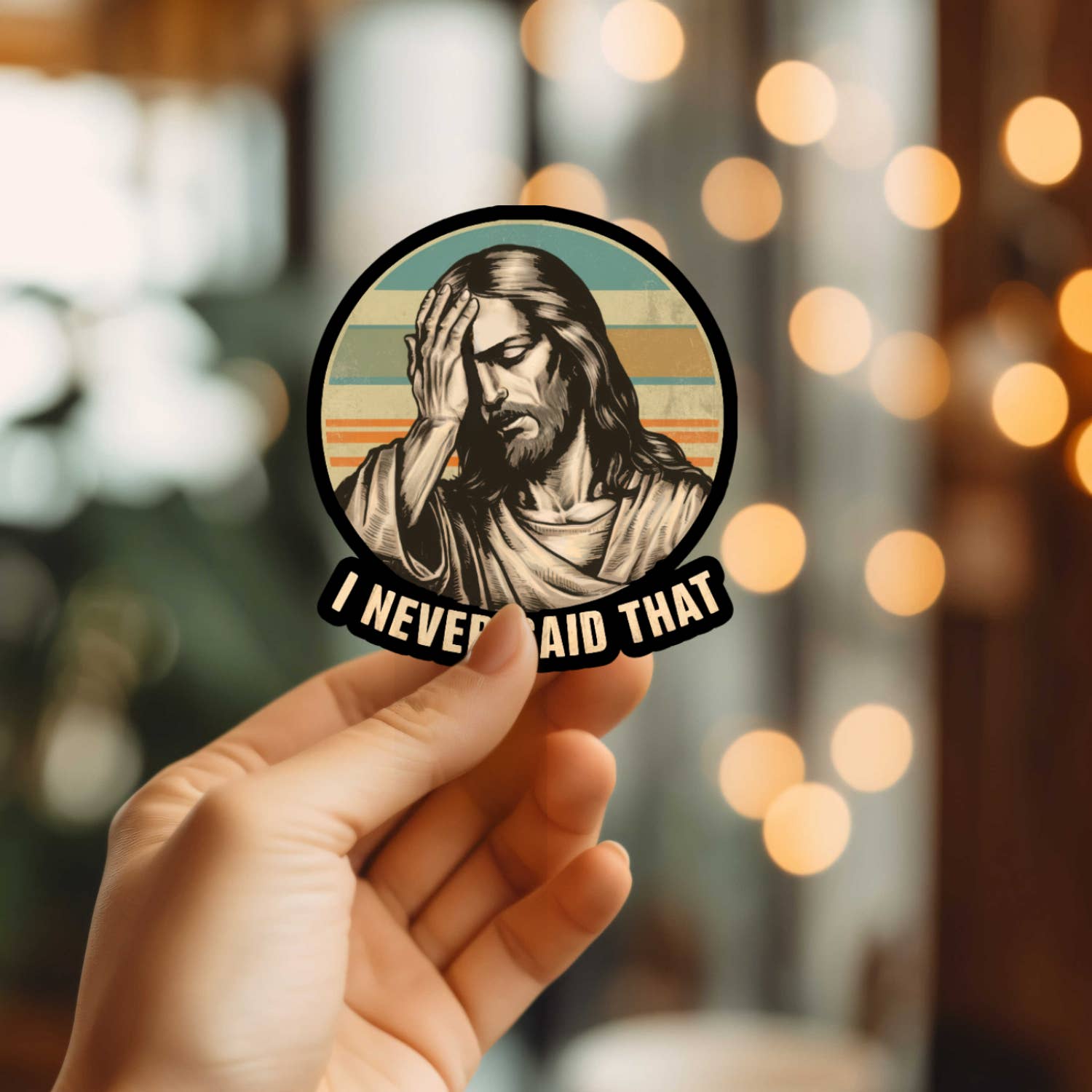 Mystical Monkey Toes - Wholesale Sticker - Funny I Never Said That Vinyl Sticker