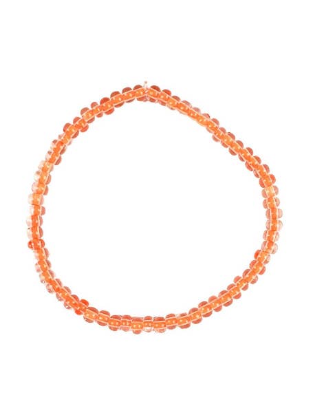 Simple Seed Bracelet | Electric Orange for wholesale by Twine & Twig