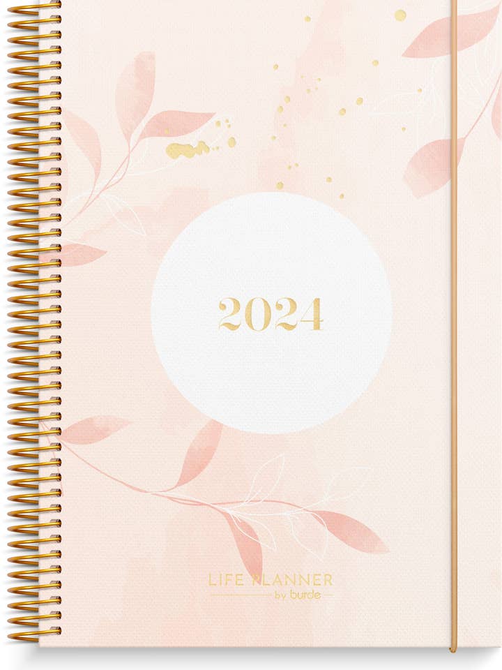 Life Planner Pink Horizontal Blatt für den Großhandel von Burde Publishing AB