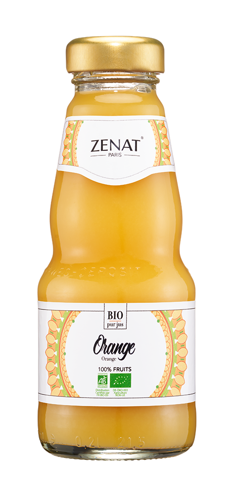 Zenat Paris – wholesale Fruit juice – PURE ORGANIC ORANGE JUICE ZENAT2