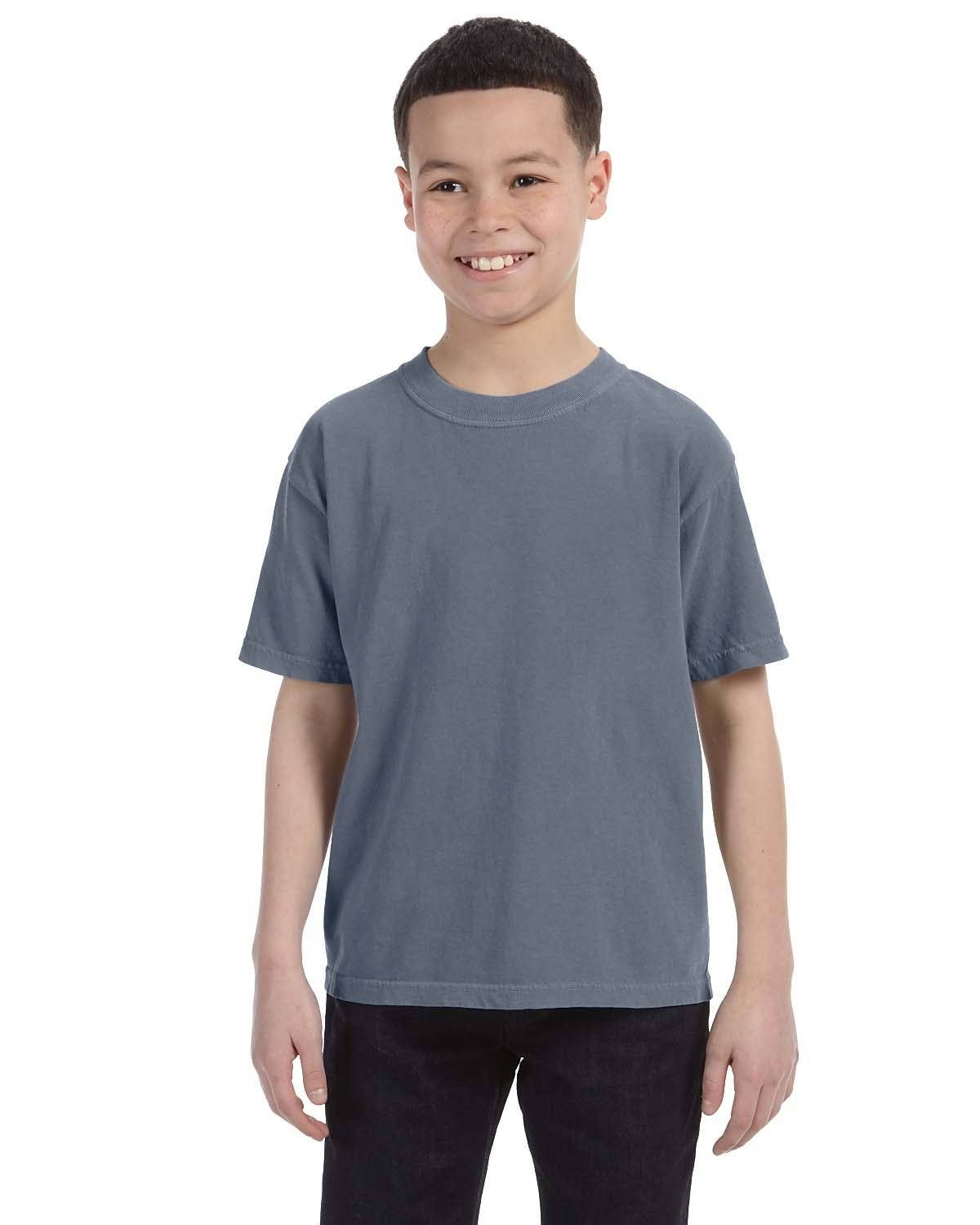 Total Apparel - Wholesale T-Shirt - Kids - Comfort Colors Garment-Dyed Youth Midweight T-Shirt | C901812