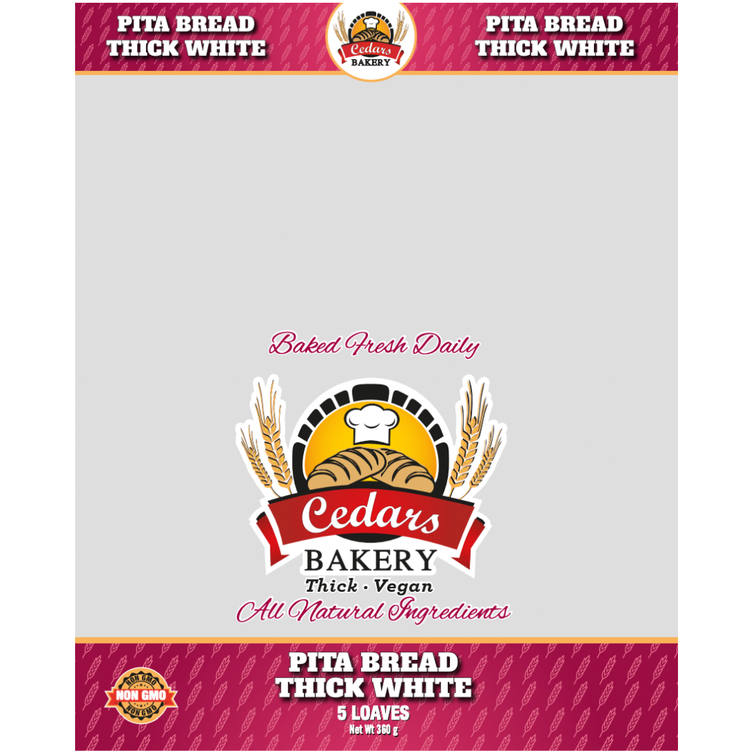 Mediterranos - Vente Pains/tortillas - Pain pita blanc épais0