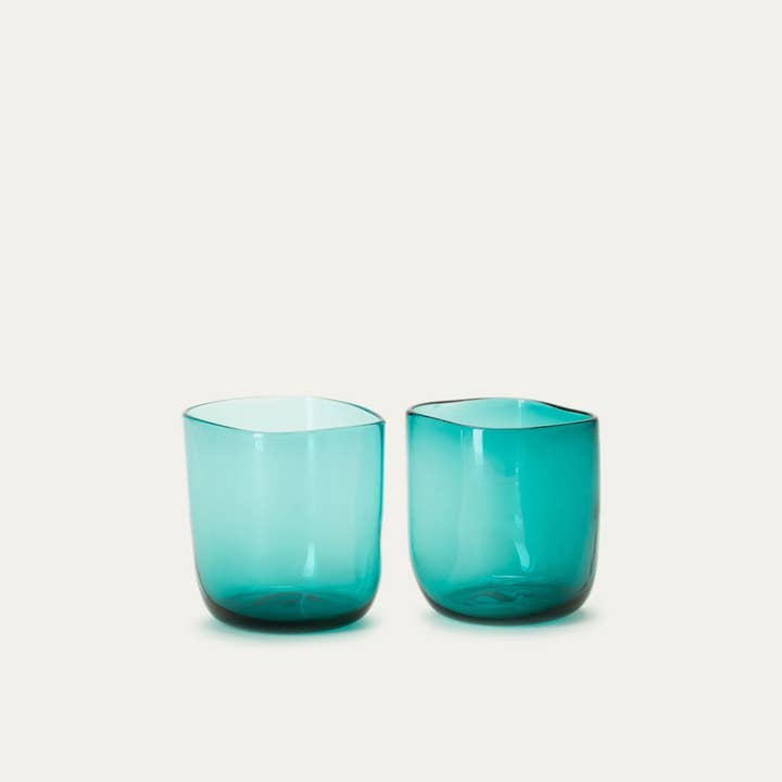 Gary Bodker Designs - Wholesale Drinking Glass/Cup - Organic Cups (Set of 2)