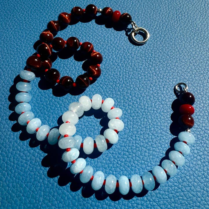 NOVITÀ! Happy Kicks: occhio di tigre, giada e corallo rosso per la vendita all'ingrosso da parte di SOLO jewelry