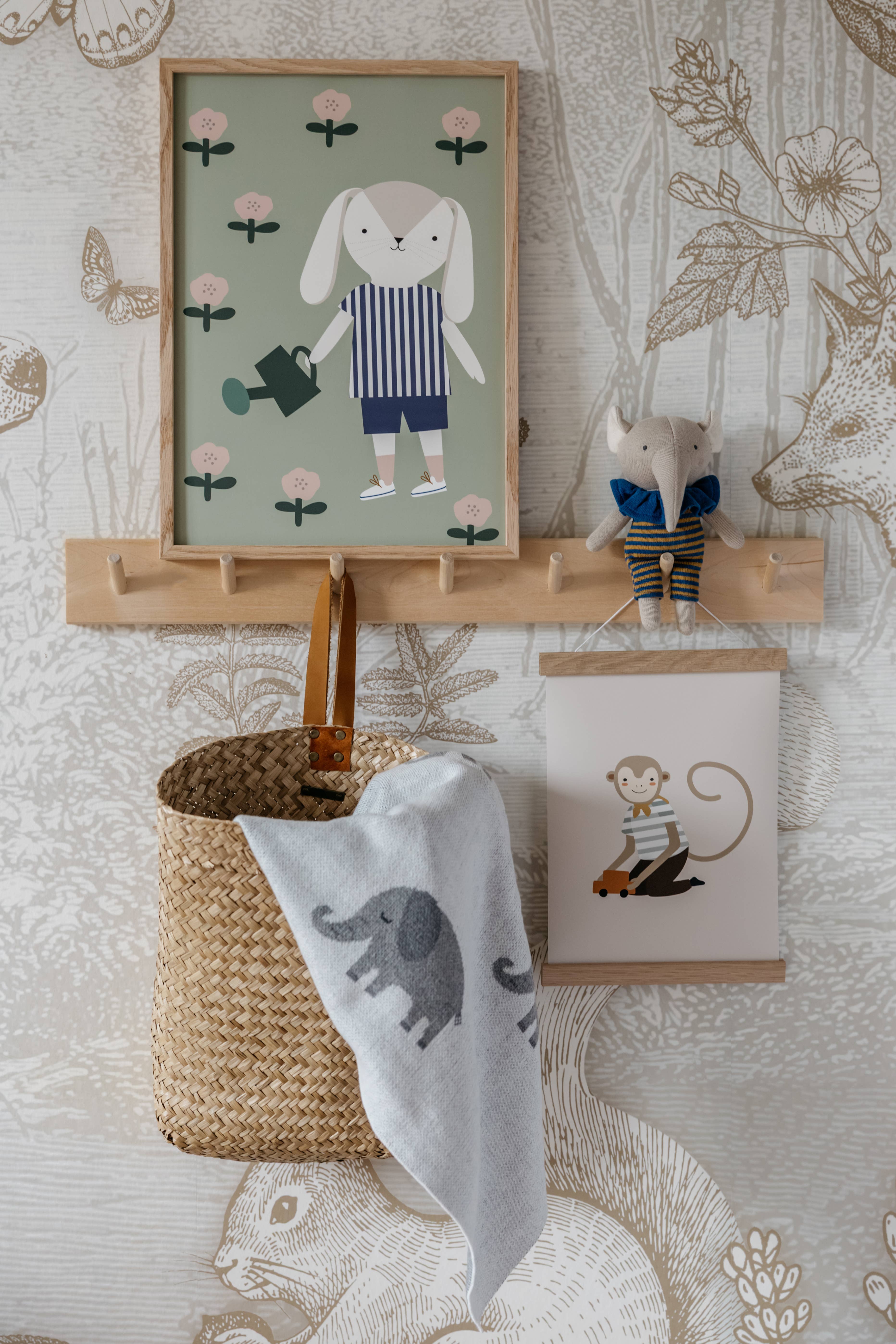 Little Otja – wholesale Fyllda/plyschleksaker - Barn och baby – Stickad elefantleksak – Mjuk plyschdjur present till babyshower3