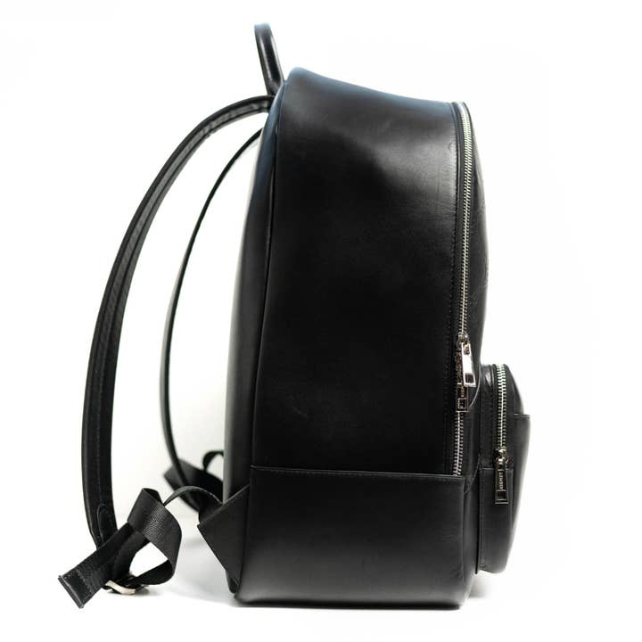 Split Design Backpack - Black for wholesale by Kismet London
