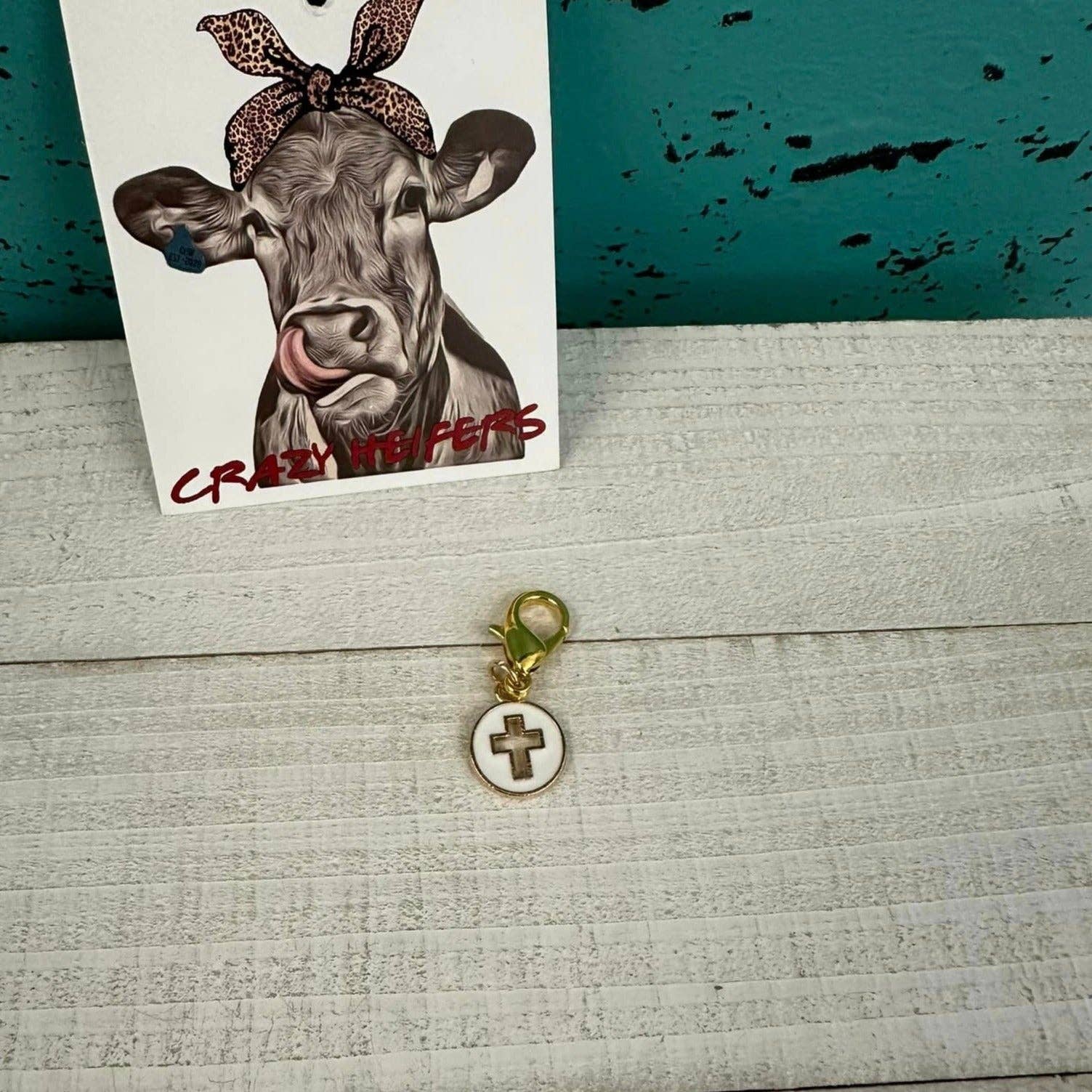 Crazy Heifers Wholesale - Wholesale Individual Charm/Pendant - Clip-on Charms Gold Tone V282