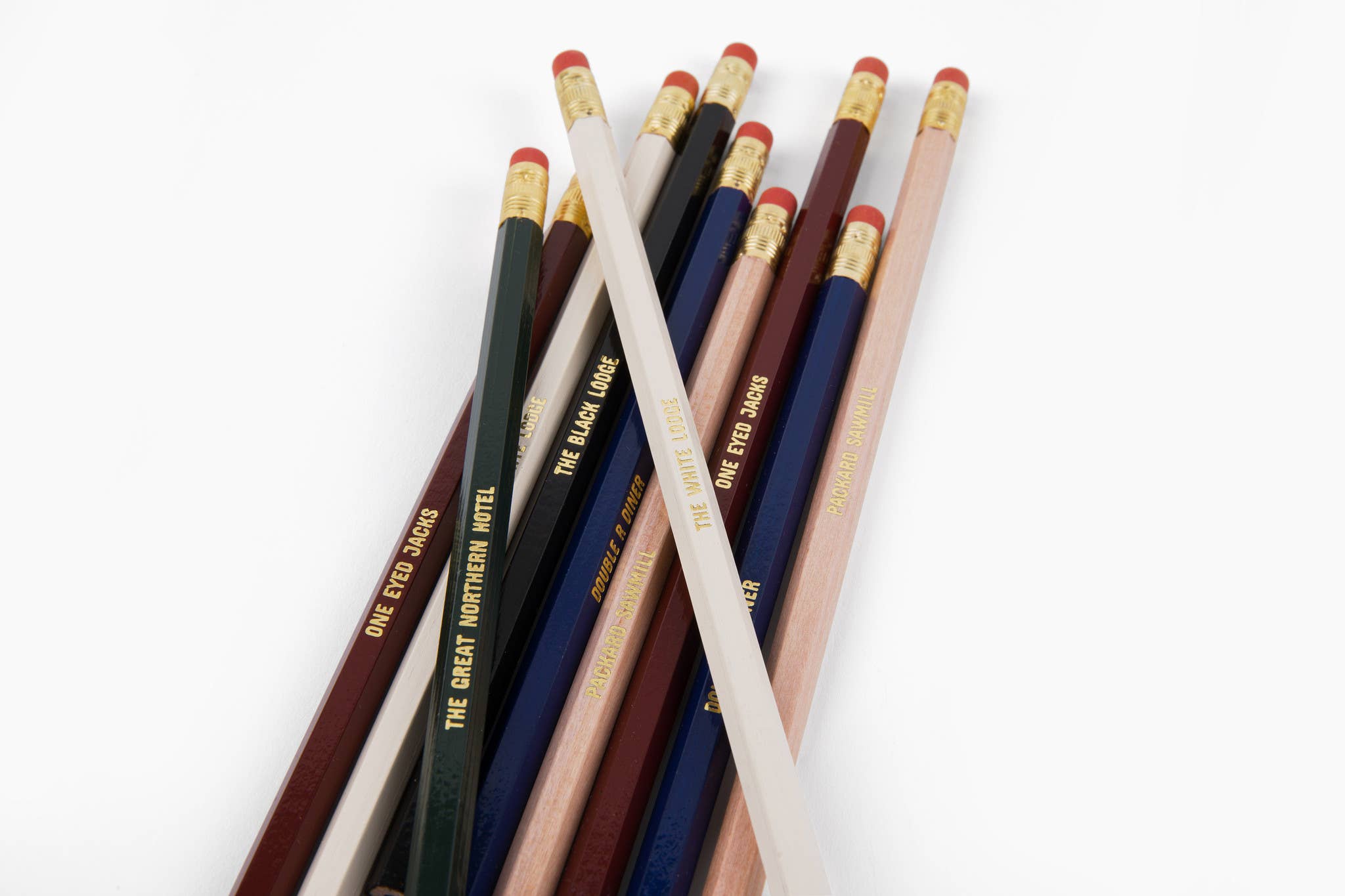 Marigold Press - Wholesale Pencil - Twin Peaks Pencil Set - Set of 6