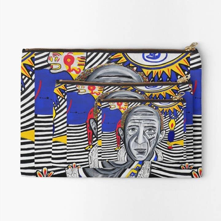 Artedelph - Wholesale Pouch - Unisex - Picasso and His Torments Toiletry Bag or Pouch0