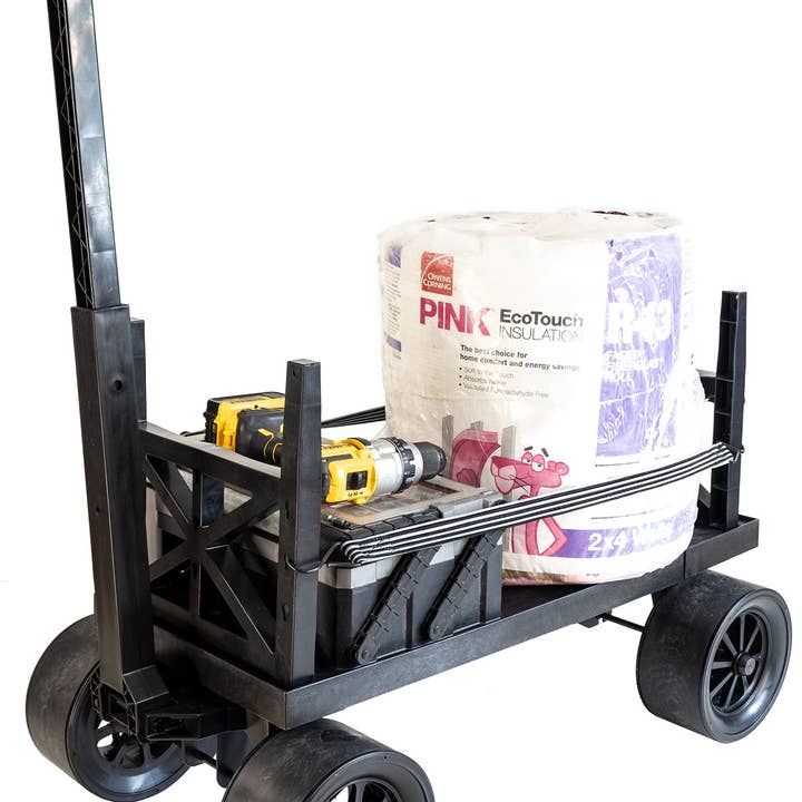 Mighty Max Cart - Wholesale Garden Caddy - Mighty Max Cart® Utility Hand Truck Dolly Black Tub