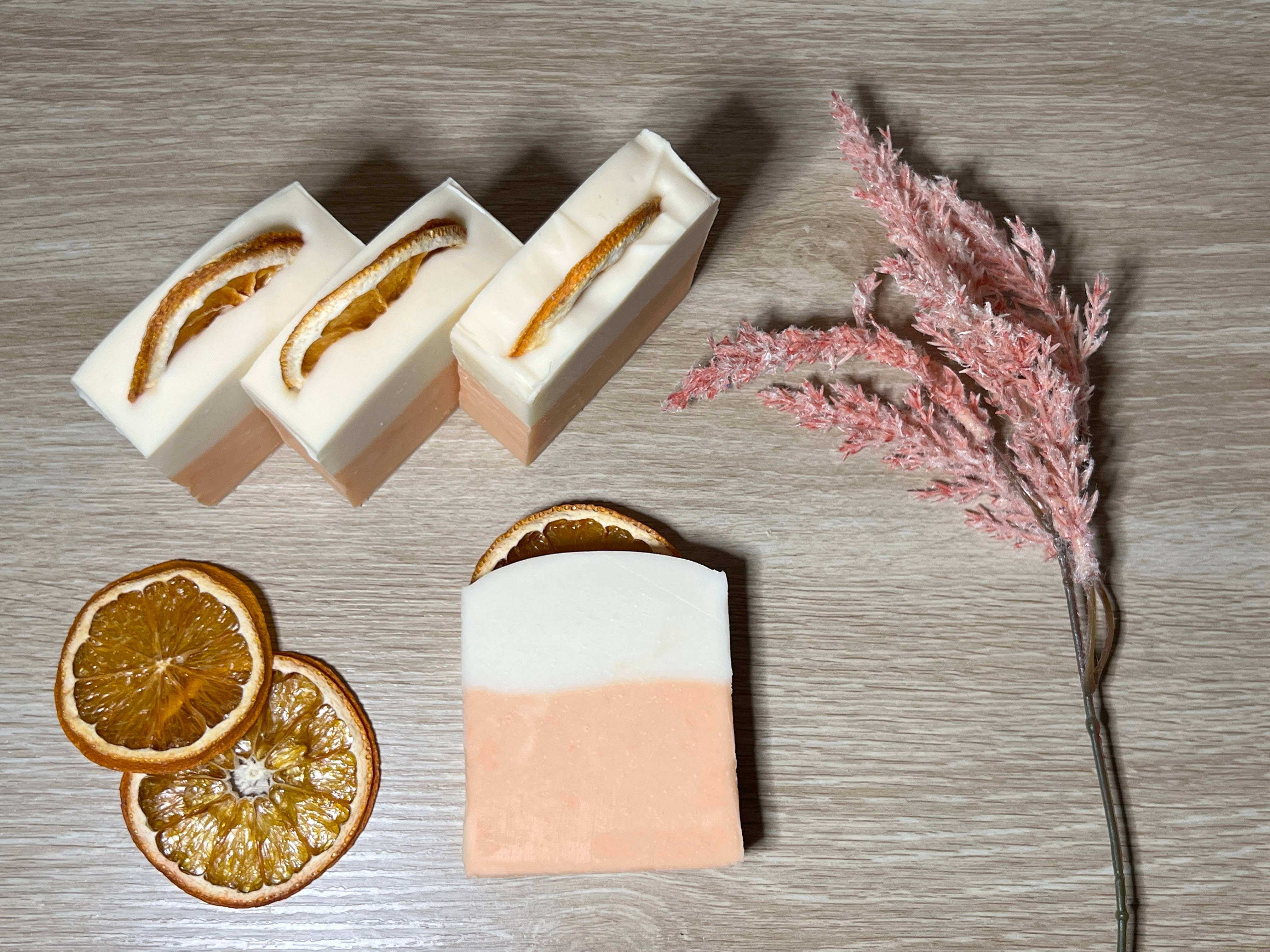 Wicks 'n Lotions - Wholesale Bar Soap - Orange Dreams Vegan Soap Loaf1