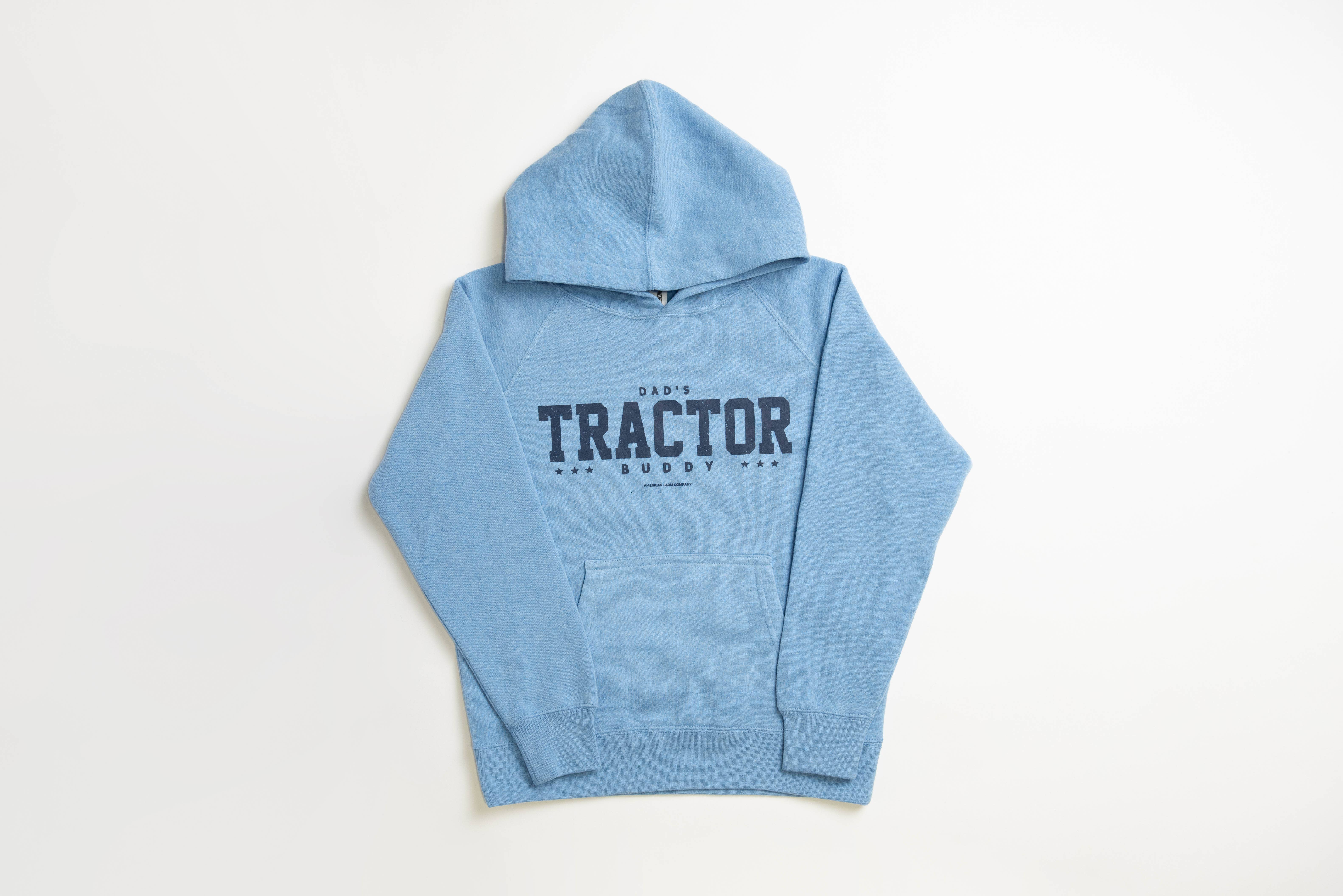 American Farm Company – wholesale Hoodie – Child – Western 'DAD'S TRACTOR BUDDY' Youth & Toddler Hoodie2
