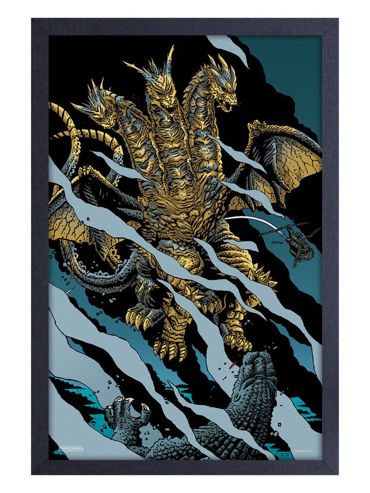 Godzilla - Ghidorah Battle for wholesale by Pyramid America