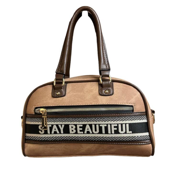 C'est Elle - Vente Sac à main avec poignée sur le dessus – femme - Petit sac à main Stay Beautiful2