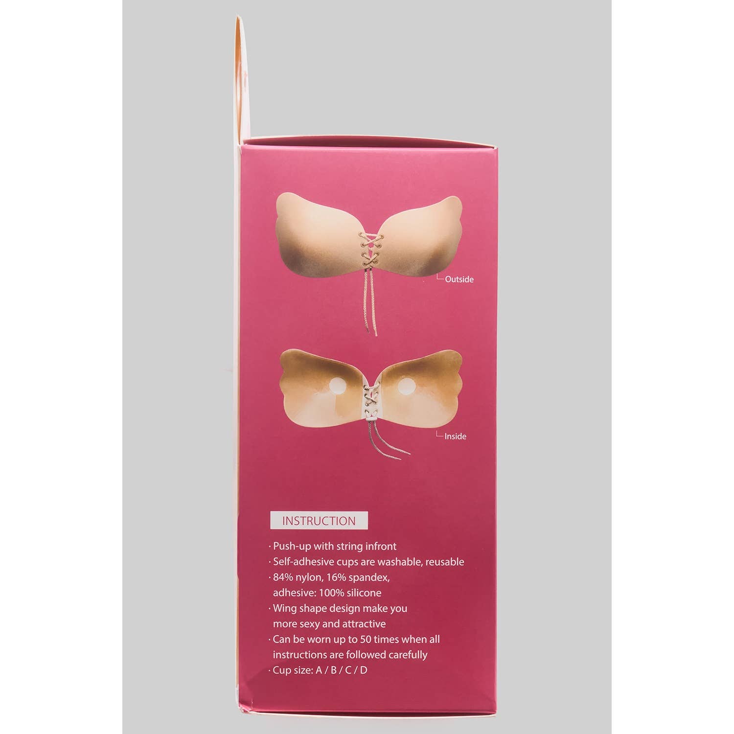 Girly - Vendita all'ingrosso Reggiseno - Donna - REGGISENO PUSH UP MAGIC SENZA SCHIENA E SENZA SPALLINE3