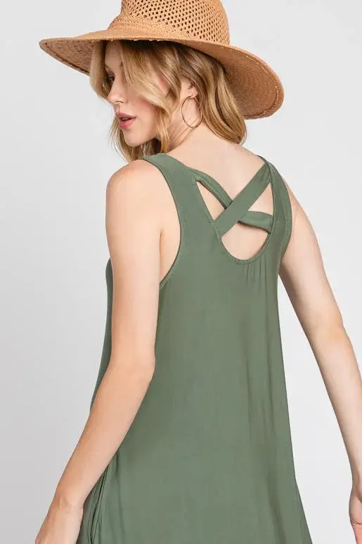 Final Touch - Wholesale Dress - Women's - Knit Tank Cross Back Maxi Dress15