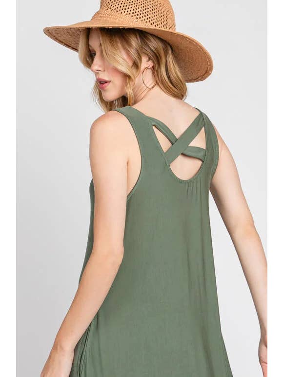 Final Touch - Wholesale Dress - Women's - Knit Tank Cross Back Maxi Dress15