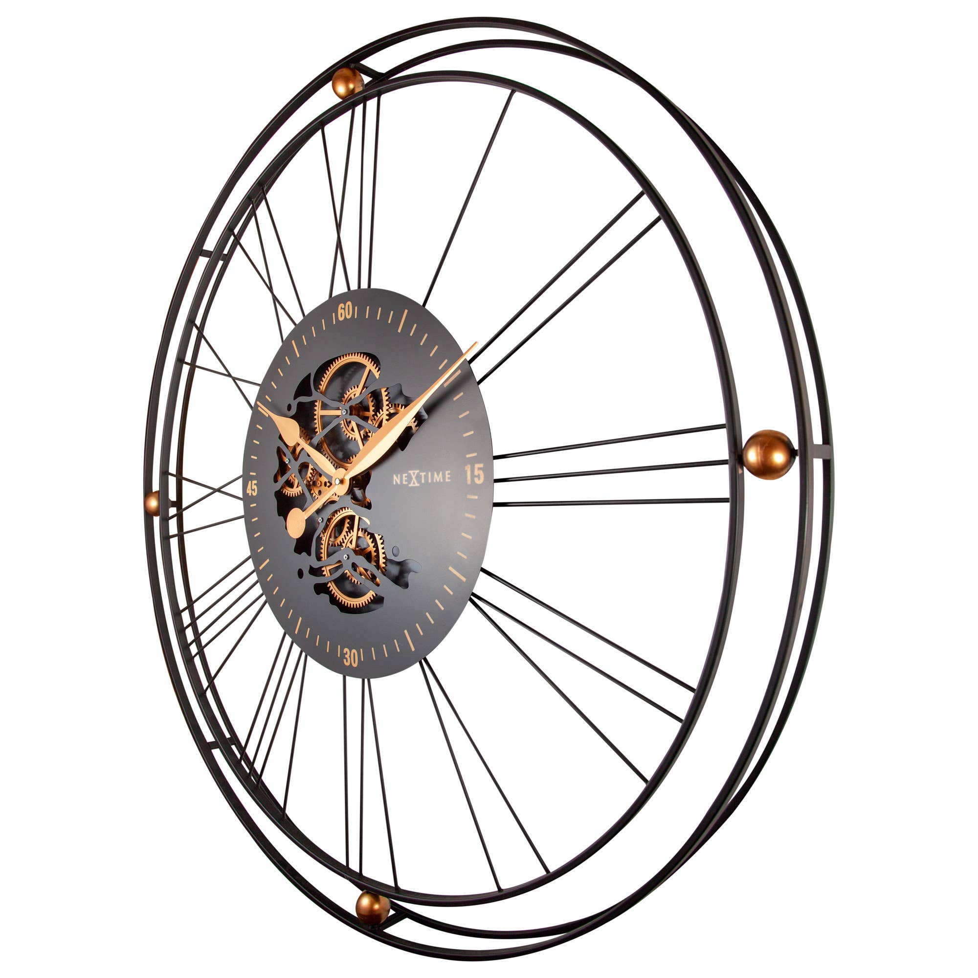 Unek Goods LLC - Wholesale Wall Clock - Roman Gear Clock XXL - 35.7"9