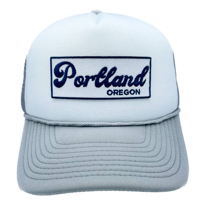 Hey Mountains - Wholesale Trucker Hat - Unisex - Portland, Oregon Trucker Hat