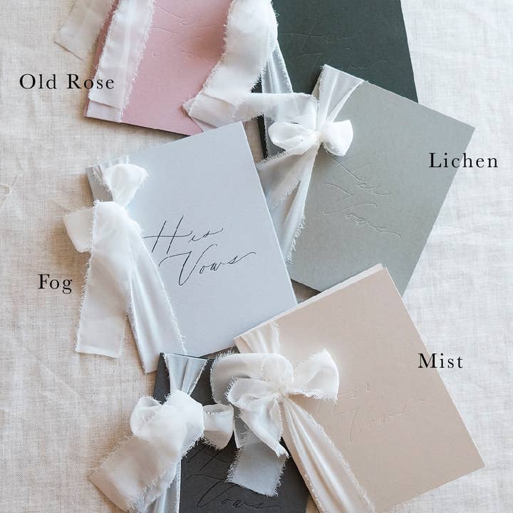 Emma Allen Design Studio - Wholesale Notebook - Letterpress Vow Books12