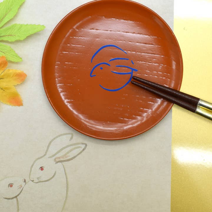 isuke - Wholesale Serving Plate - Small Plate "Animal" | Handcrafted Japanese Wooden Plate4