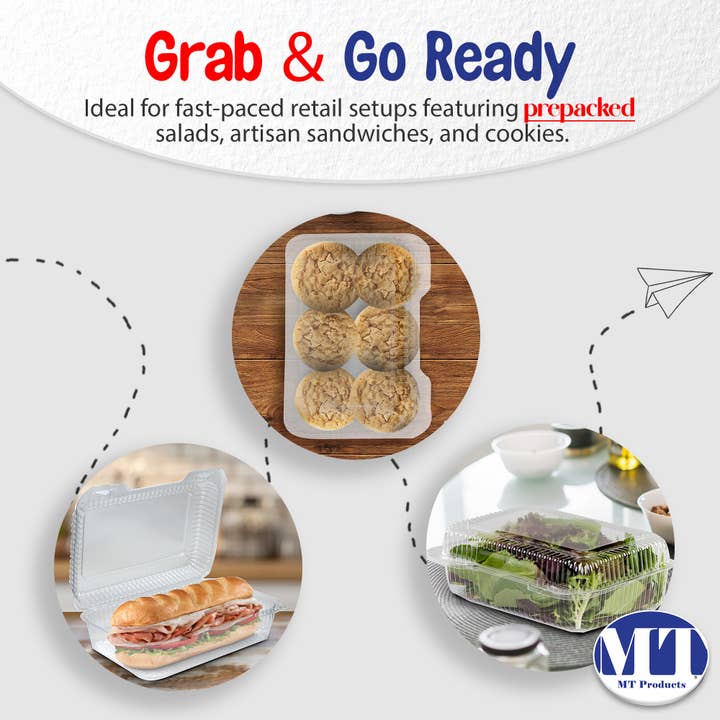 MT Products - Wholesale Food Storage Container - MT Products Plastic Dessert Containers 5