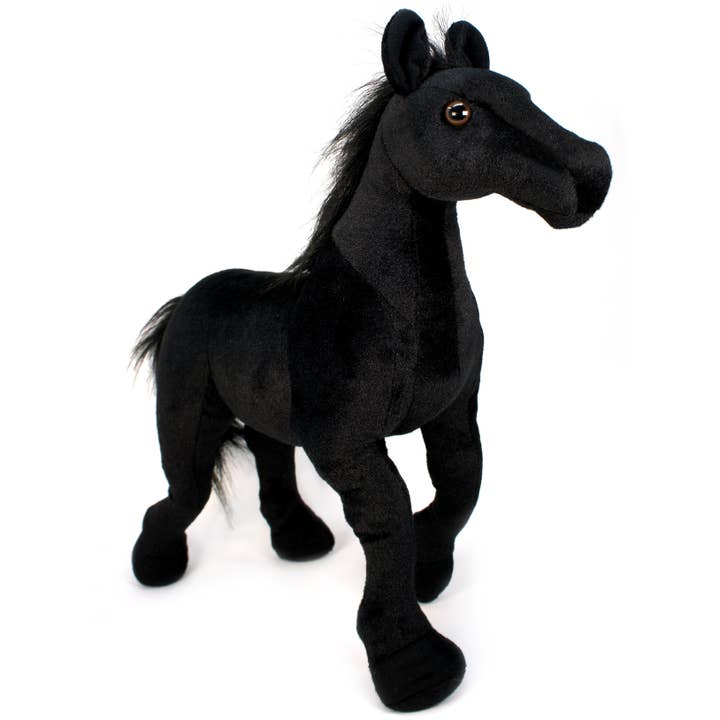 VIAHART Toy Co. - Vendita all'ingrosso Peluche - Bambini e neonati - Ignacio The Black Stallion | Peluche di peluche da 18 pollici