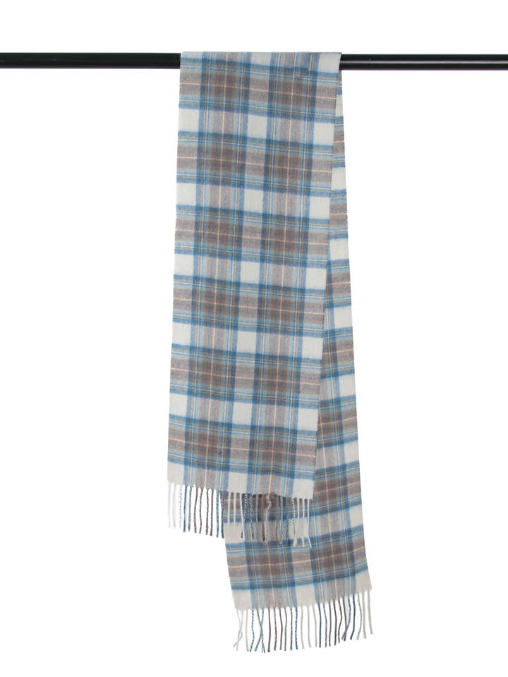 Pure Lambswool Scottish Scarf - Stewart Tartan for wholesale by HEJ TRADING LTD