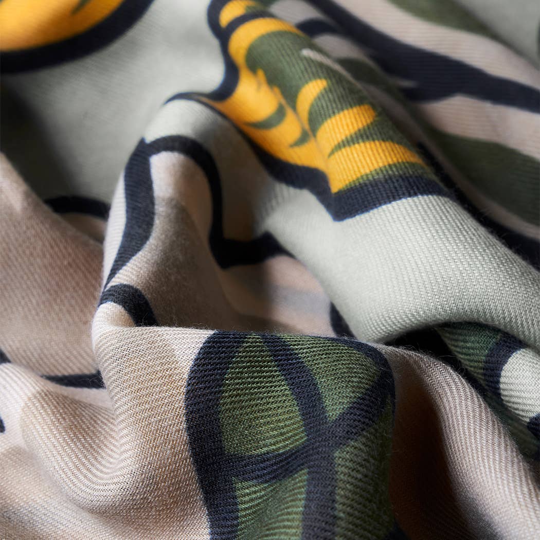 Powder Design inc - US - Wholesale Scarf - Women's - Printed Wild Floral Scarf3