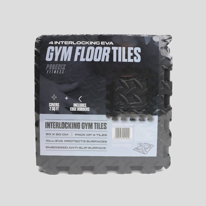 Phoenix Fitness - Wholesale Fitness Equipment - Gym Floor Tiles - Black2