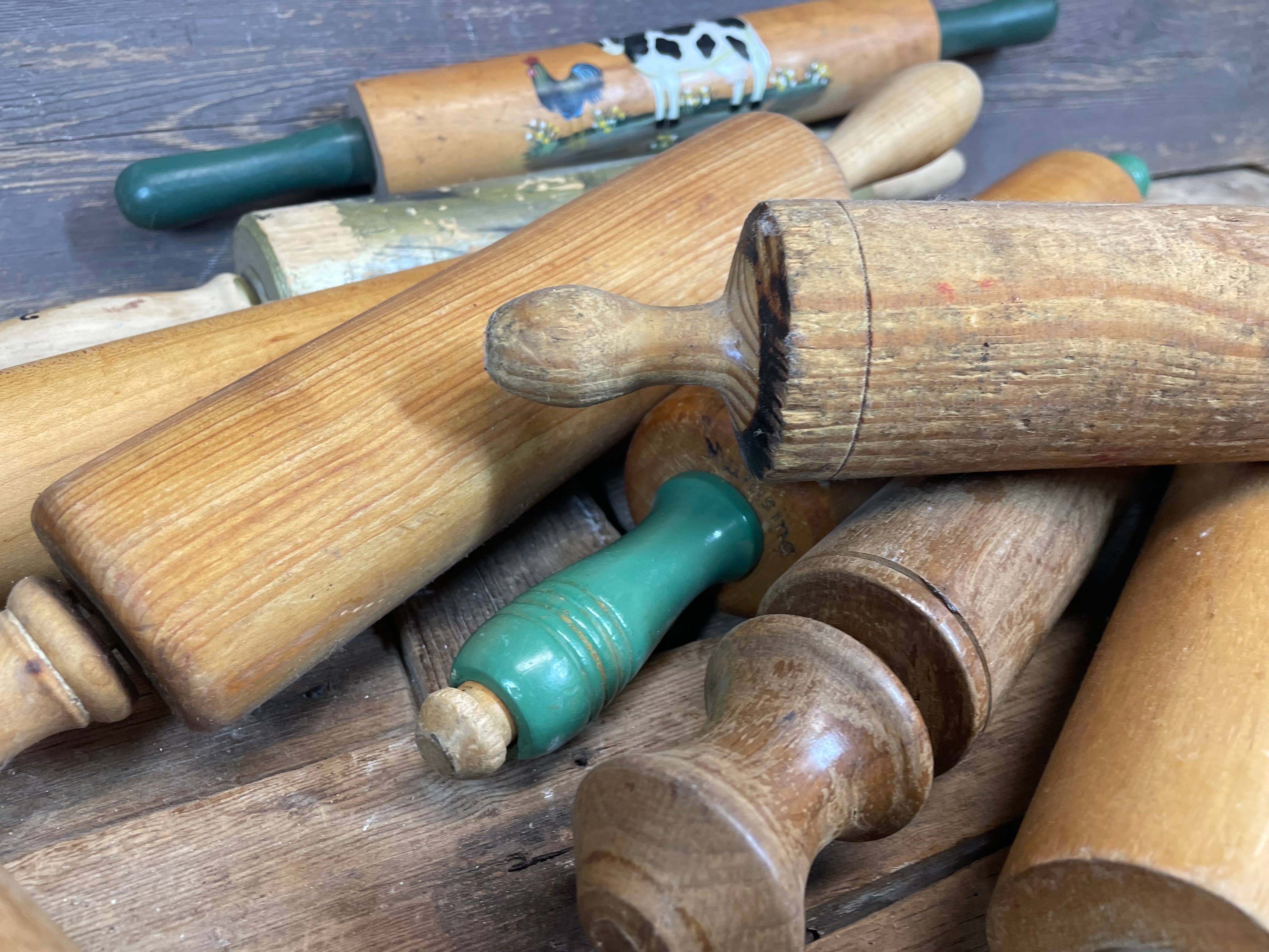 My Amigos Imports - Wholesale Rolling Pin -  Great Buy-Vintage Farmhouse Rolling Pin-ER-Assorted2