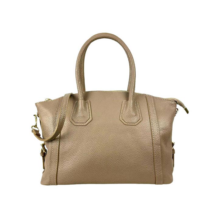 Chenson & Gorett - Wholesale Top Handle Bag - Women's - Small Model Italian Leather Bag for Women. Promo12