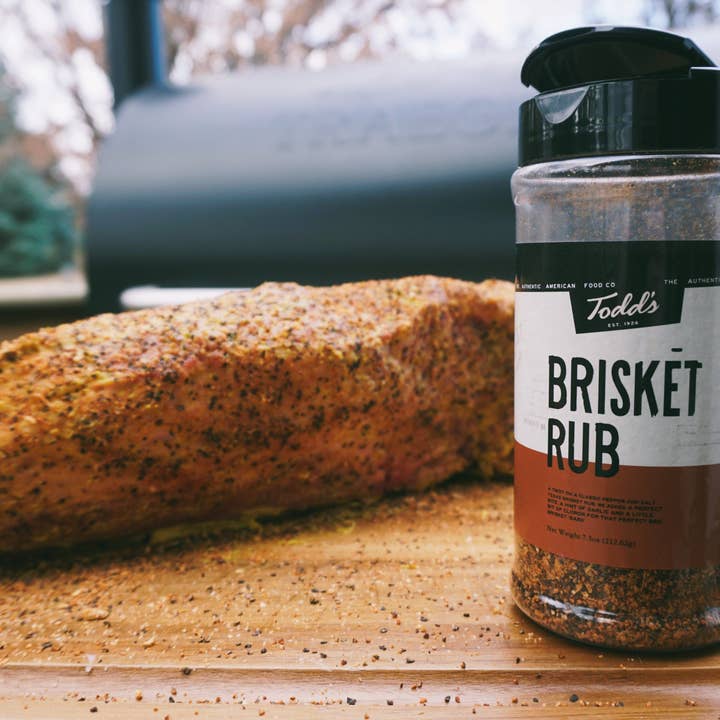 Todd's Premium Foods - Wholesale Rub - Todd's Brisket Rub (10 oz) Jar2