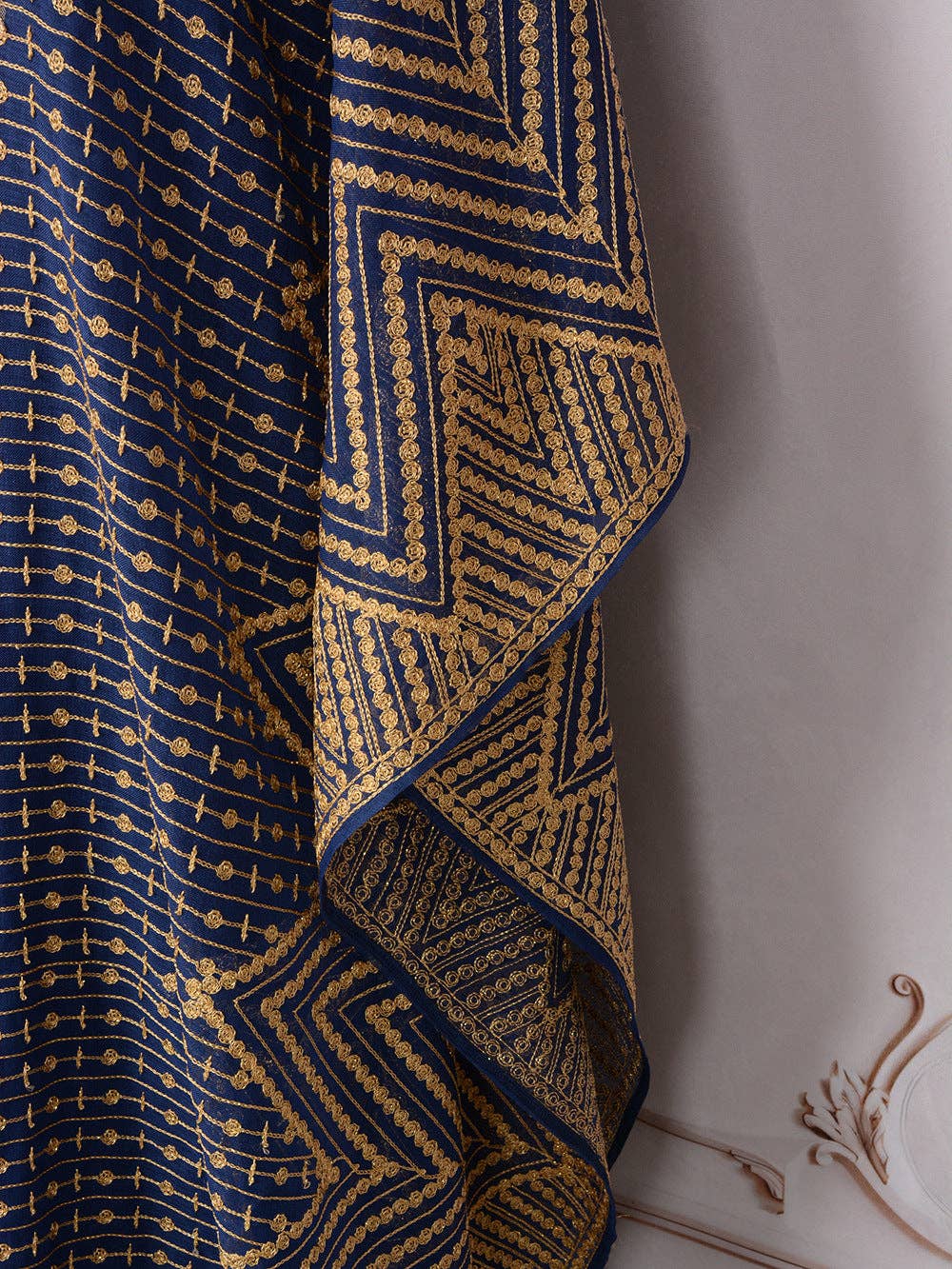 Blue 2025 NEW Dubai Abaya Dress Embroidered Elegance for wholesale on Faire16