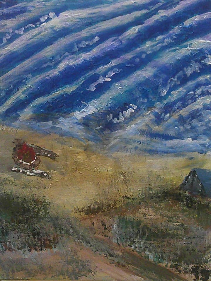 8x10 beach acrylic print for wholesale by Acrylics by Sammi