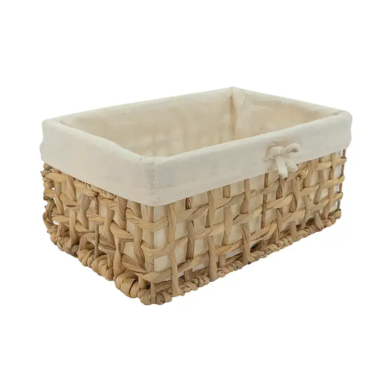 Natural Artisan Home - Wholesale Basket - Woven Storage Baskets with Cotton Liner – Set of 36