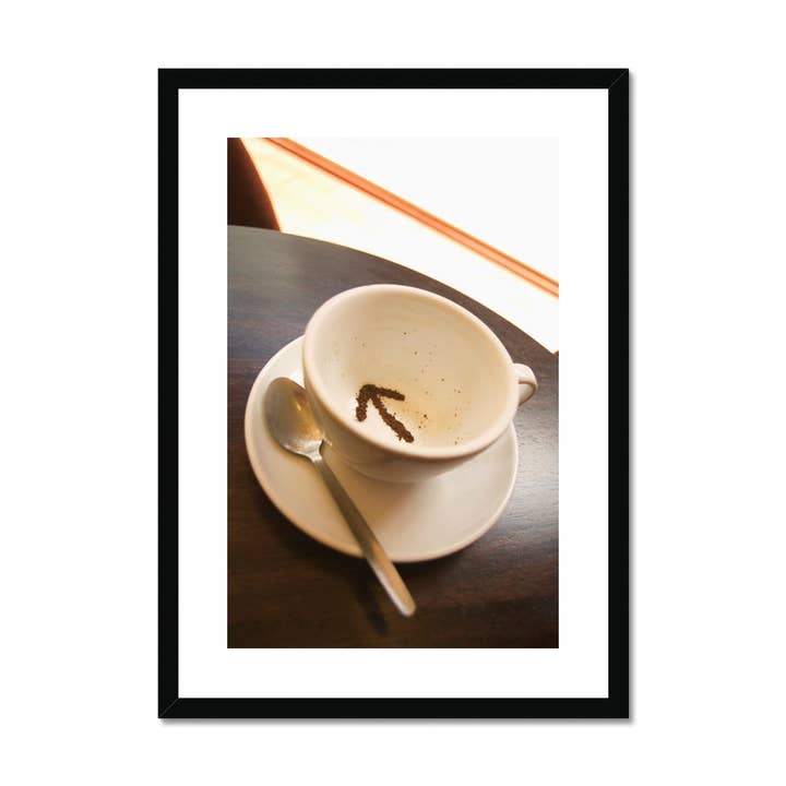 Pil i teblad inramade och monterade tryck för wholesale av Sorbey