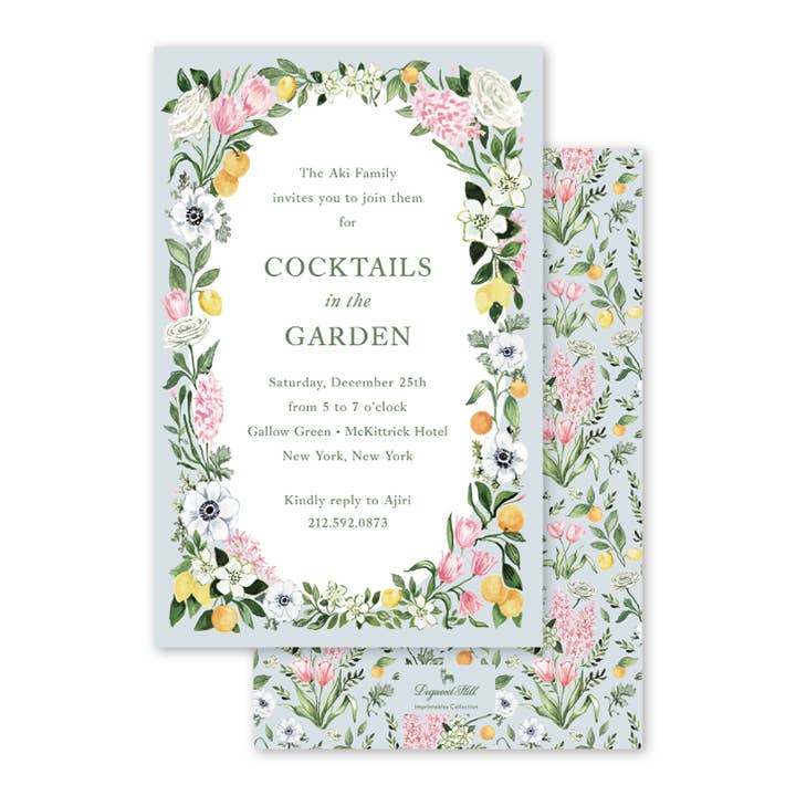 Joie des Fleurs Bulk Invitation for wholesale by Dogwood Hill