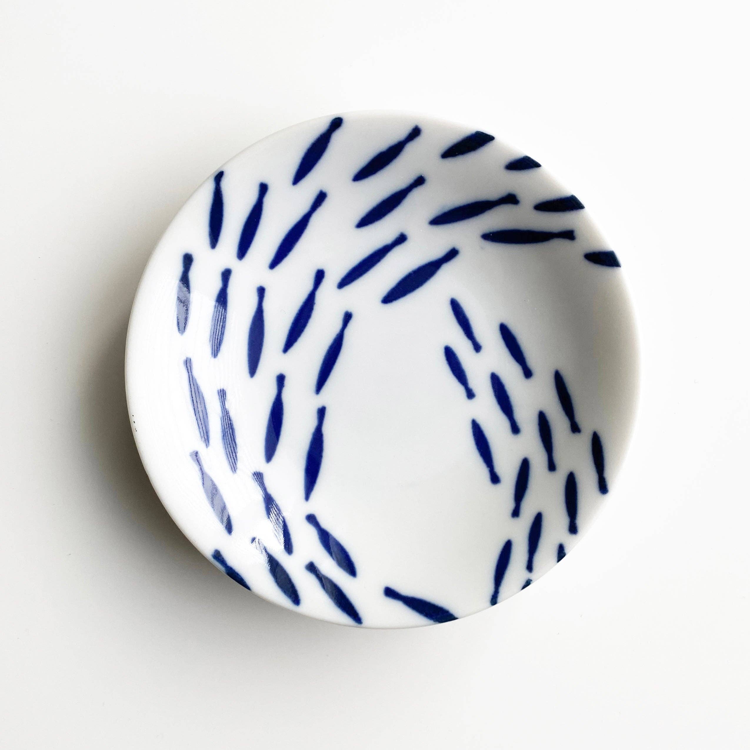 HARMONY NIPPON - Wholesale Decorative Plate/Dish/Bowl - Mino Ware Plate S - Mini Aquarium1