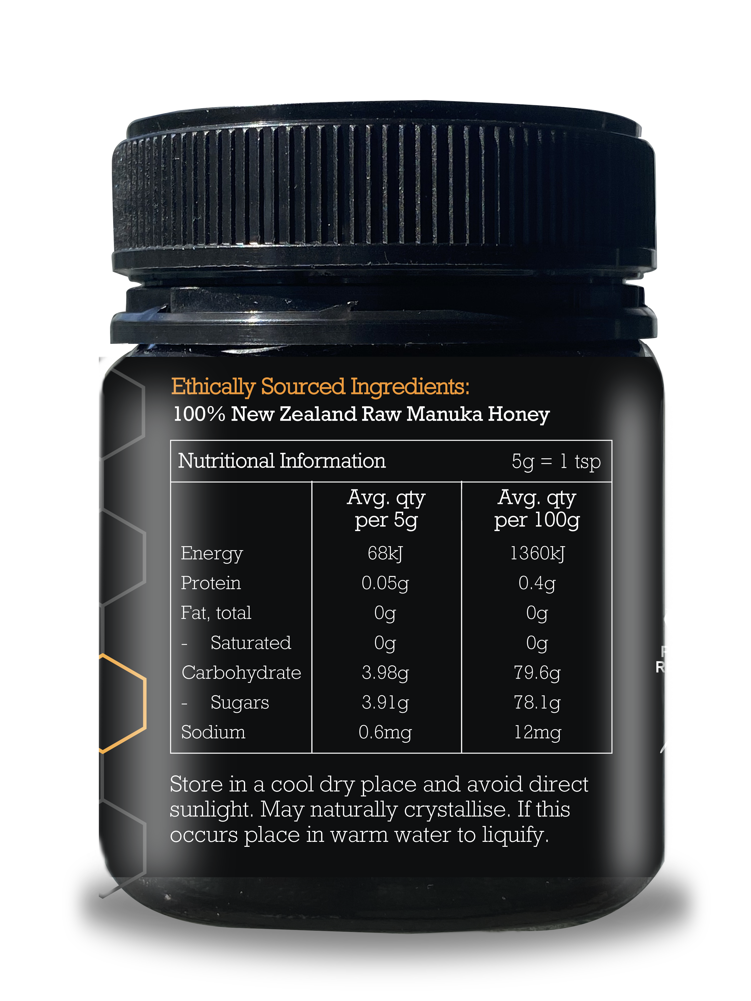 The New Zealand Natural Pet Food Co - Wholesale Pet Treats - Dog - Woof Manuka Honey 8.8oz3