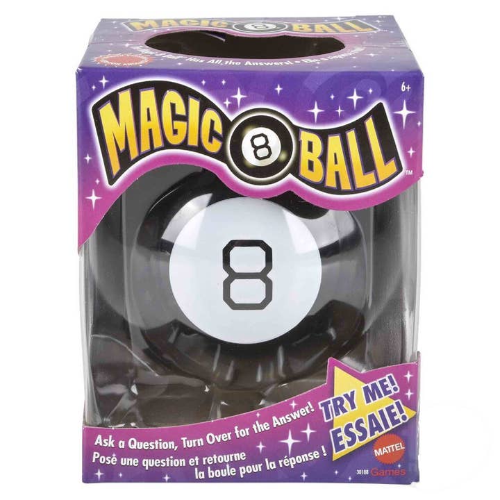 GulleeGadgets - Vente Jouet classique – enfant - Mattel Games Magic 8 Ball pour enfants