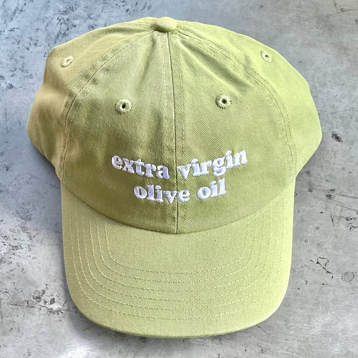 The Silver Spider - Wholesale Baseball Cap - Unisex - Extra Virgin Olive Oil baseball Cap Unisex Dad Hat cook chef