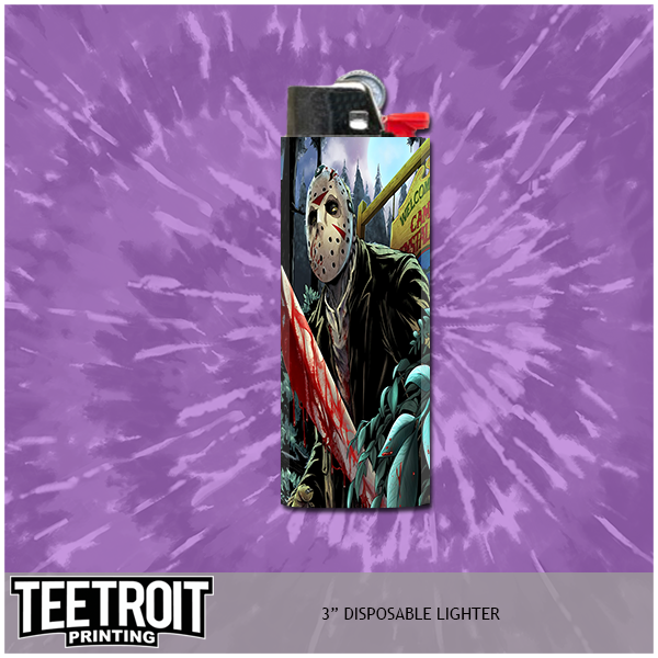 Teetroit Printing LLC – Großhandel Feuerzeug – Horror-Einwegfeuerzeug im 50er-Pack – individuelle Designs wählbar18