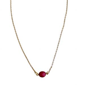 Luna norte 2025 ruby necklace