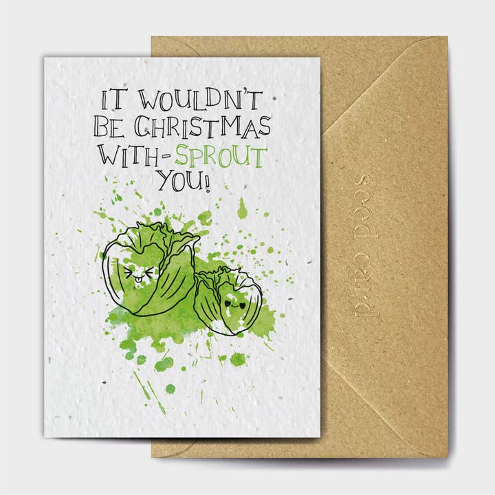 The Seed Card Company – wholesale Christmas card – Is This A Compliment?