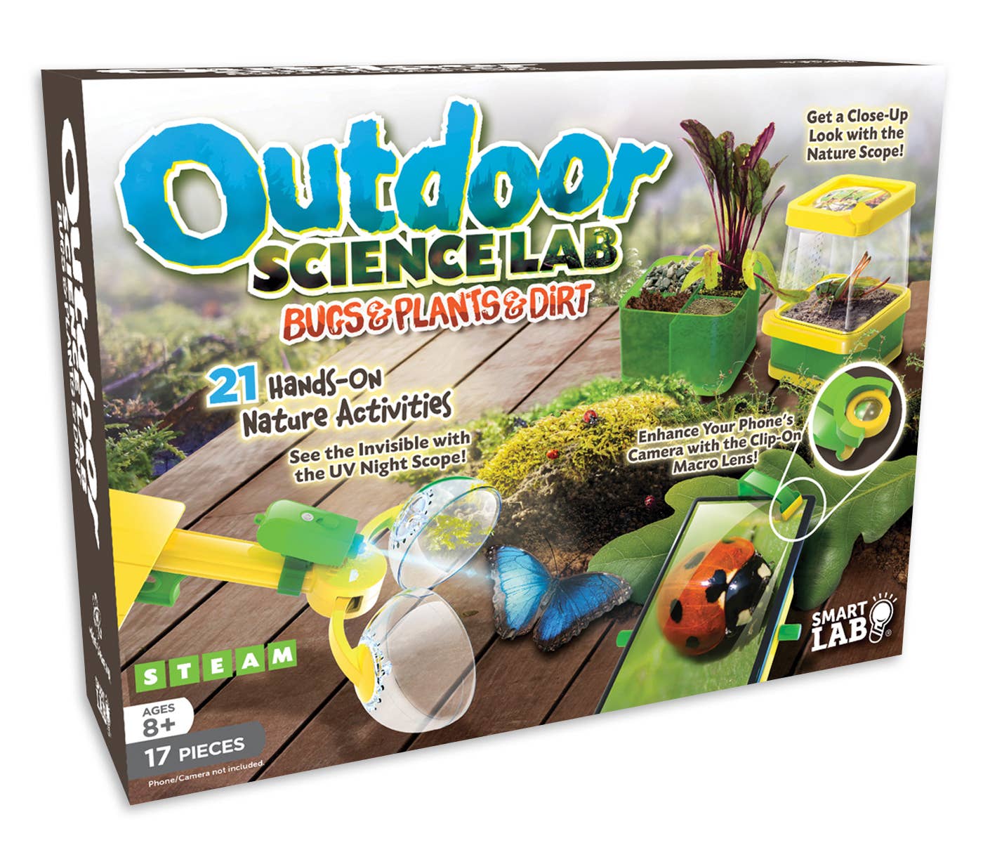 EDC Publishing - Wholesale Toy Set - Kids - Outdoor Science Lab: Bugs Dirt & Plants